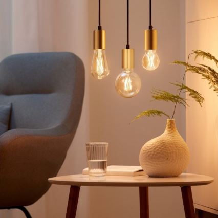 2x LED-pære dæmpbar VINTAGE FILAMENT ST64 E27/6,7W/230V 2000-5000K Wi-Fi - WiZ