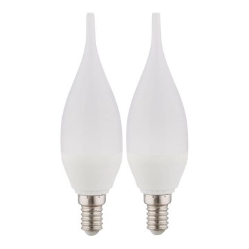 2x LED-pære E14/3W/230V 3000K - Globo