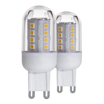 2x LED-pære G9/2,5W 3000K - Eglo 11461