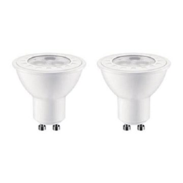 2x LED-pære PAR16 GU10/4,7W/230V 2700K - Attralux