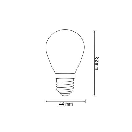 2x LED-pære PARTY E27/0,3W/36V