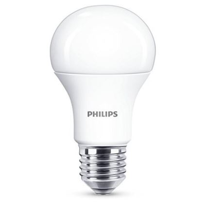 2x LED-pære Philips A60 E27/11W/230V 2700K