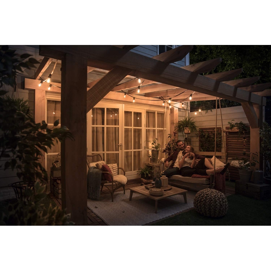 2x LED-pære Philips B35 E14/2W/230V 2700K