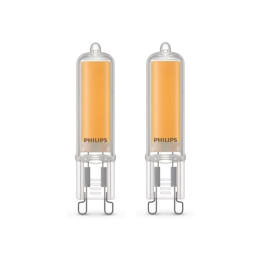 2x LED-pære Philips G9/3,5W/230V 2700K