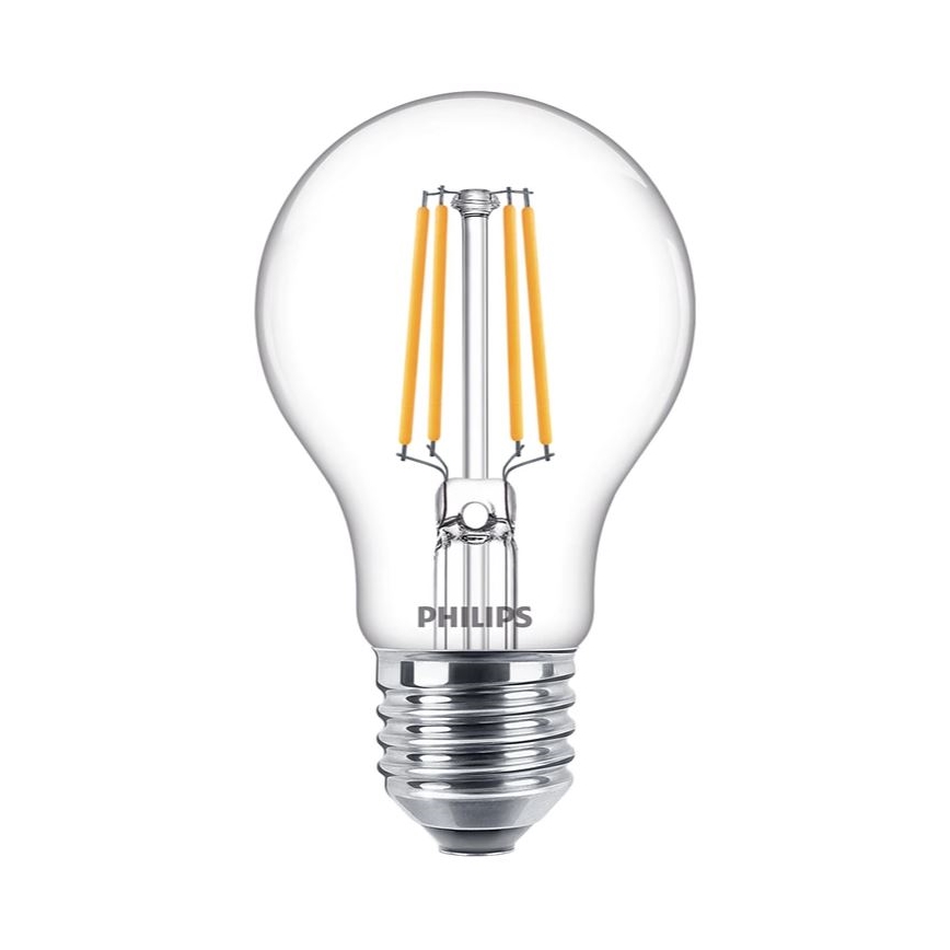 2x LED-pære VINTAGE Philips A60 E27/4,3W/230V 2700K