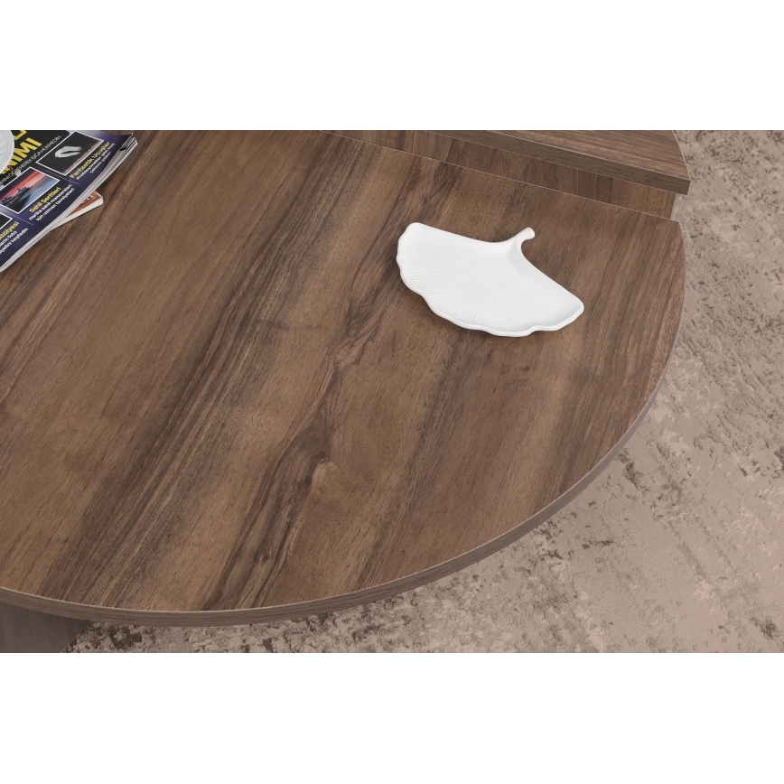 2x Sofabord PODIUM brun