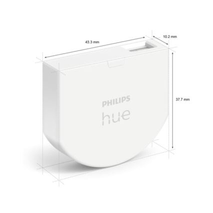 2x Switch-modul til væg Philips Hue SWITCH