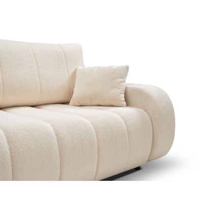 3-personers sofa foldbar DESIO beige