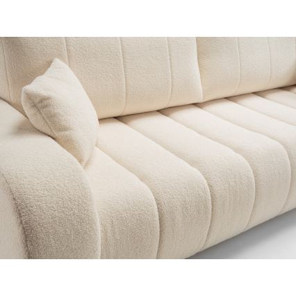 3-personers sofa foldbar DESIO beige