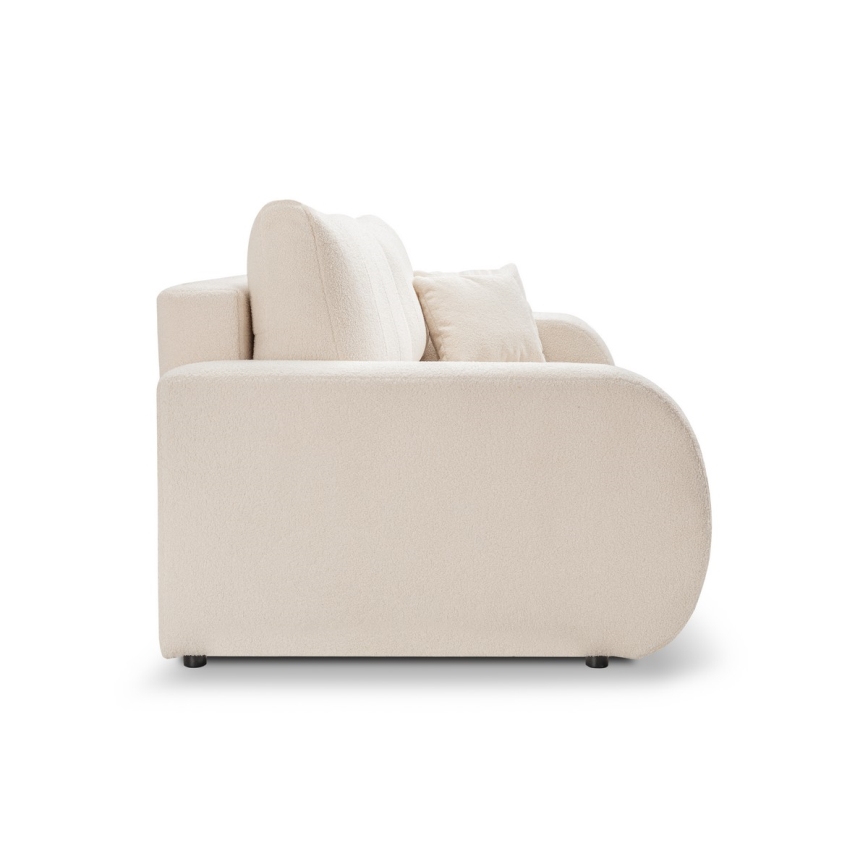 3-personers sofa foldbar DESIO beige