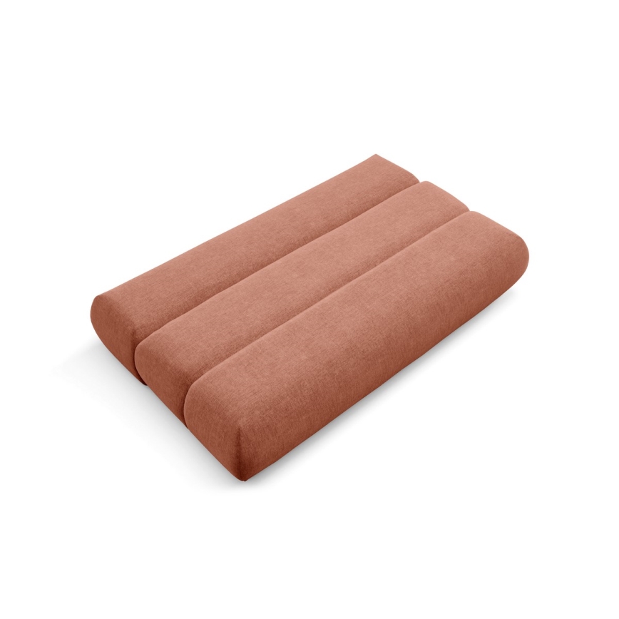 3-personers sofa foldbar FANO brun