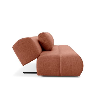 3-personers sofa foldbar FANO brun