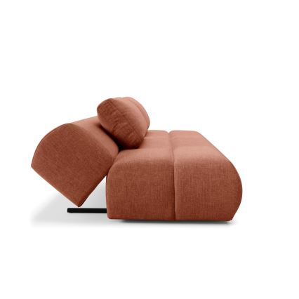 3-personers sofa foldbar FANO brun