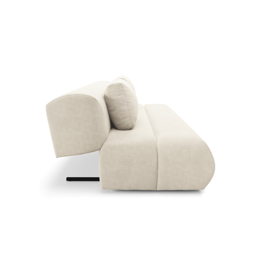 3-personers sofa foldbar FANO cremefarvet