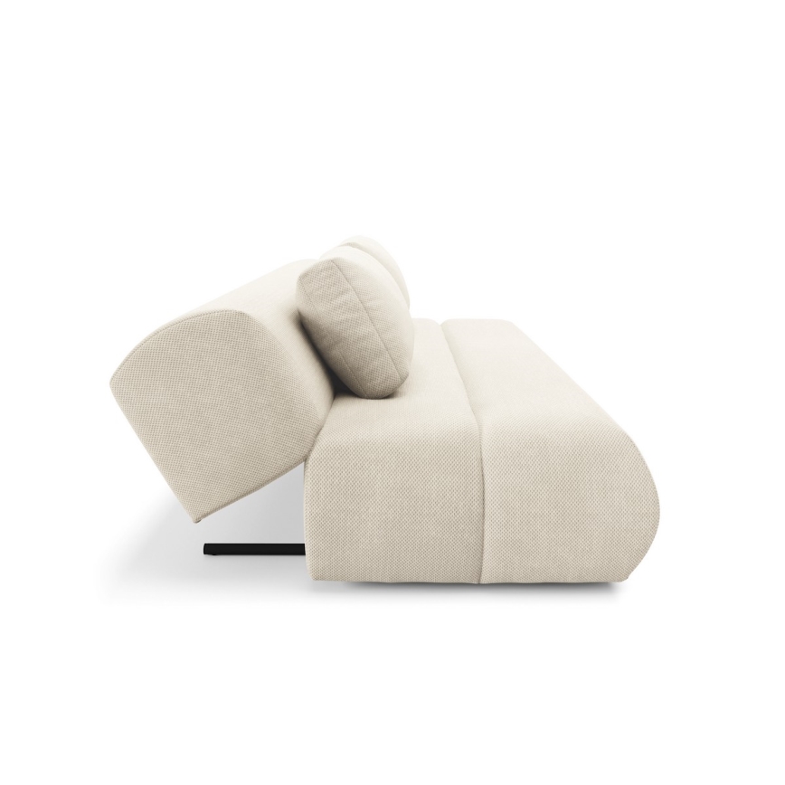 3-personers sofa foldbar FANO cremefarvet