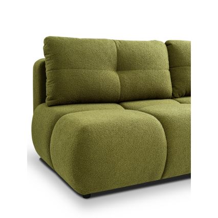 3-personers sofa foldbar med opbevaringsplads NUORO grøn