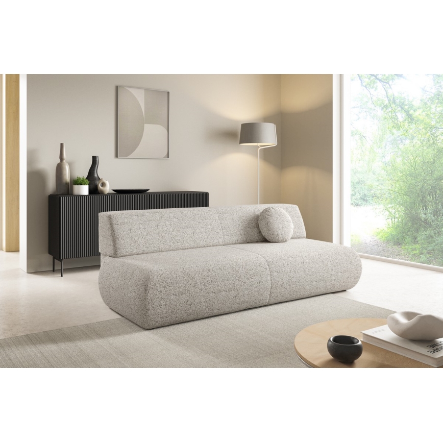 3-personers sofa foldbar med opbevaringsplads PRATO beige