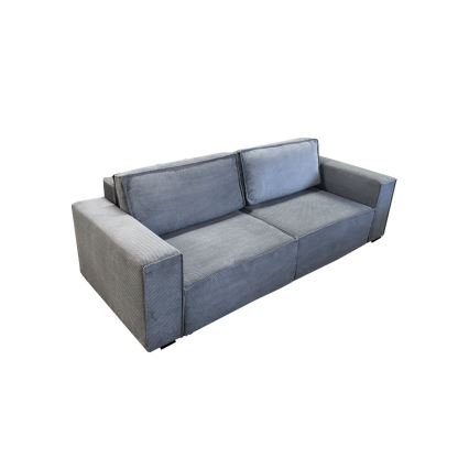 3-personers sofa foldbar med opbevaringsplads RONDA grå