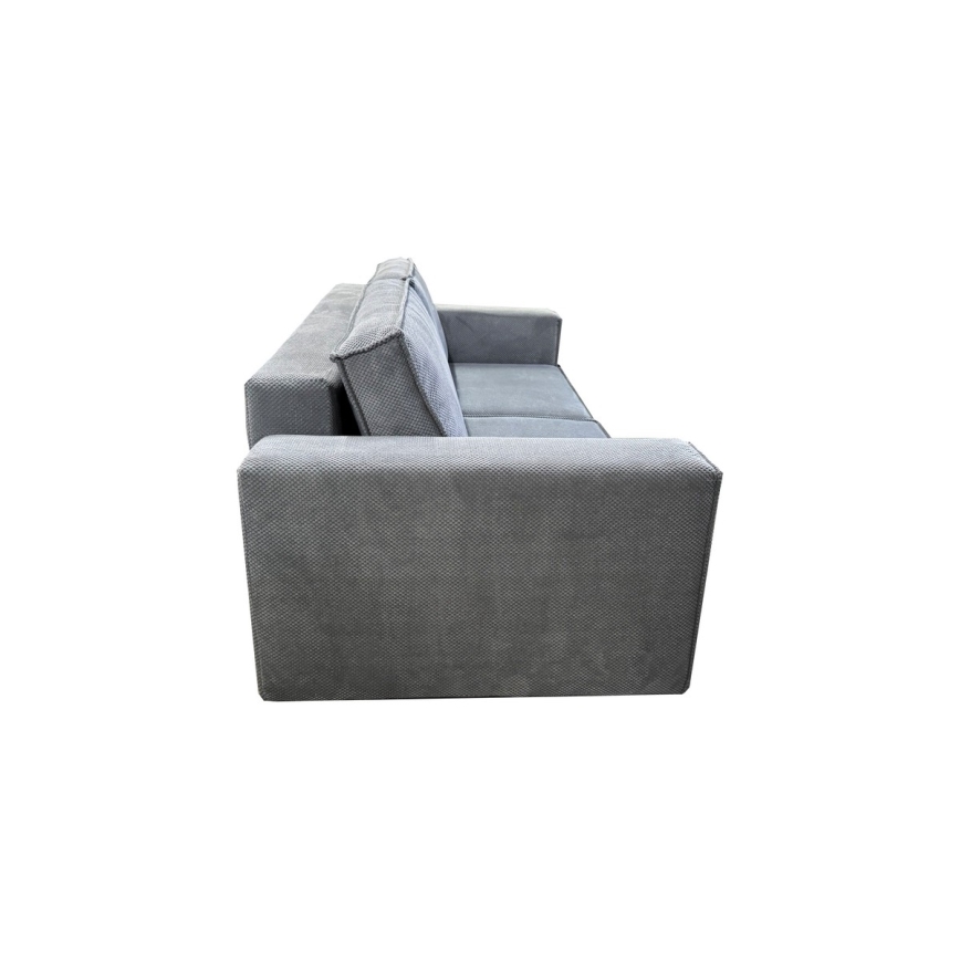3-personers sofa foldbar med opbevaringsplads RONDA grå