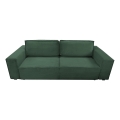 3-personers sofa foldbar med opbevaringsplads RONDA grøn
