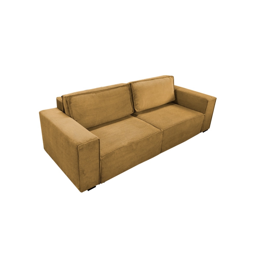 3-personers sofa foldbar med opbevaringsplads RONDA orange
