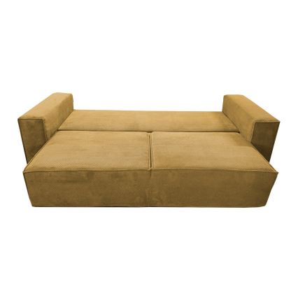 3-personers sofa foldbar med opbevaringsplads RONDA orange