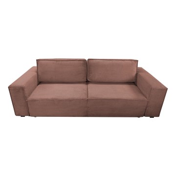 3-personers sofa foldbar med opbevaringsplads RONDA rød