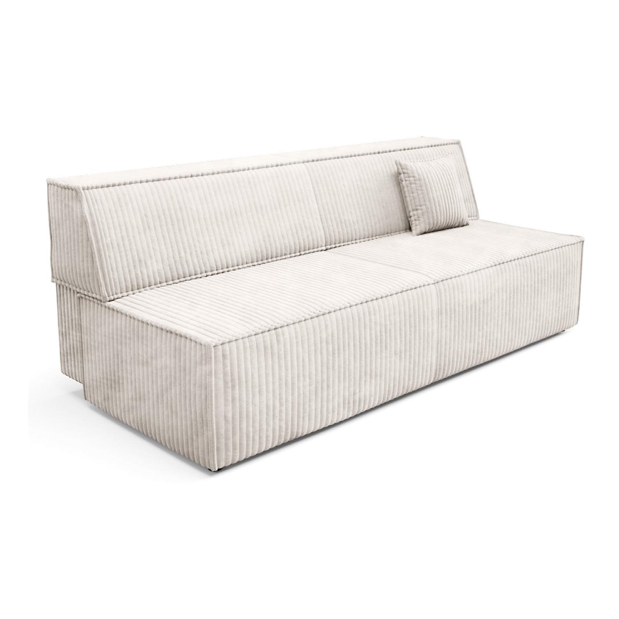 3-personers sofa foldbar med opbevaringsplads TERAMO beige