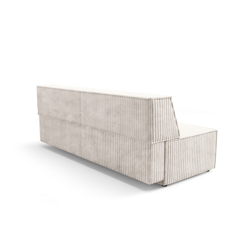3-personers sofa foldbar med opbevaringsplads TERAMO beige