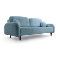 3-personers sofa foldbar og polstret CLOUDY grøn