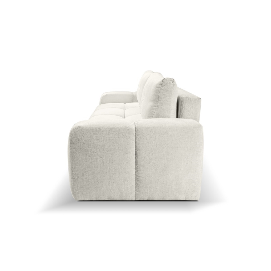 3-personers sofa foldbar og polstret med opbevaringsplads ALMADA beige