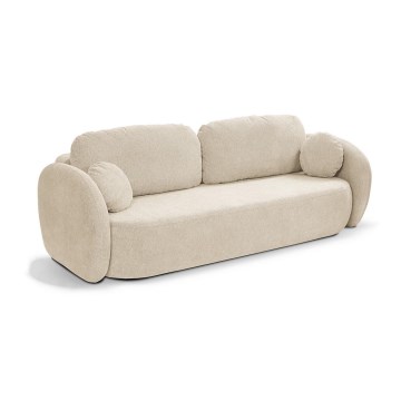 3-personers sofa foldbar OLBIA beige