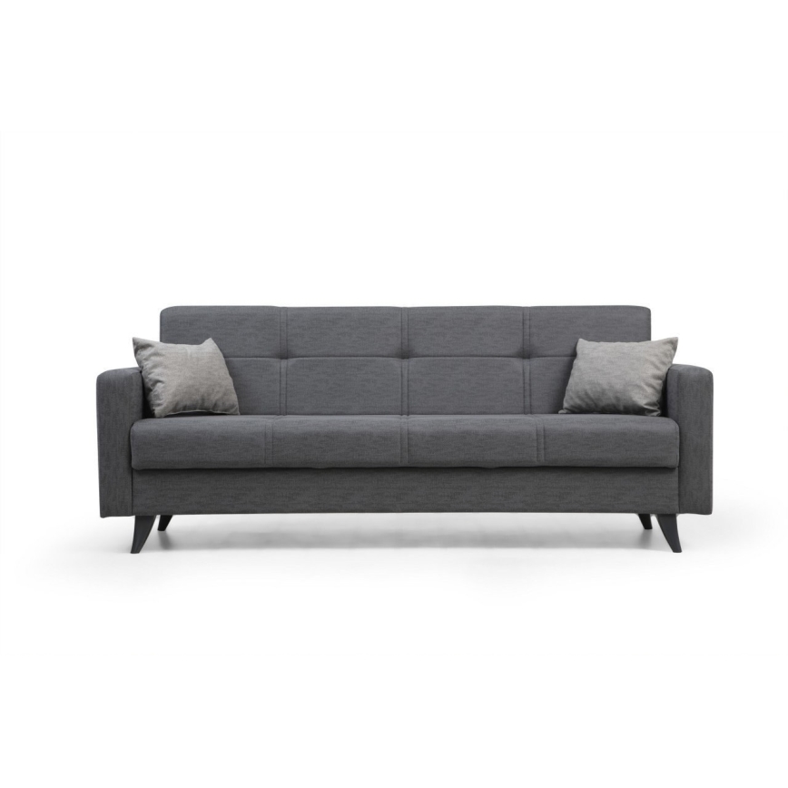 3-personers sovesofa KORFU, mørkegrå