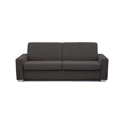 3-personers sovesofa til daglig brug LEKA, brun