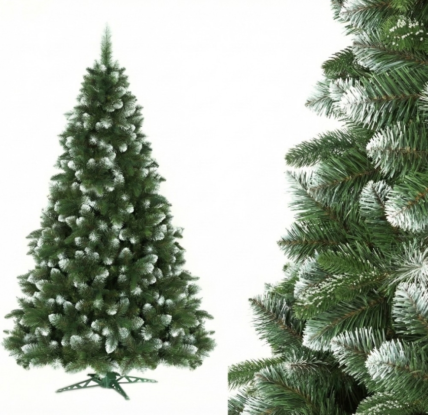 3D-juletræ 120 cm fyrretræ