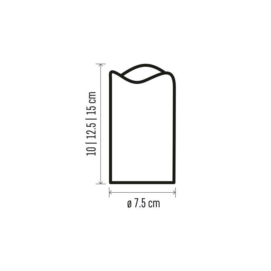 3x LED juledekoration 3xLED/3x3AAA