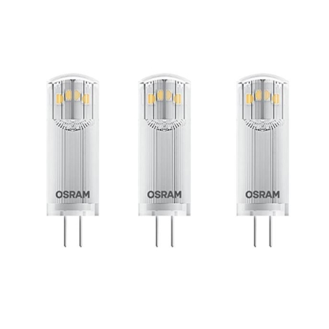 3x LED-pære G4/1,8W/12V 2700K - Osram | Lampemania