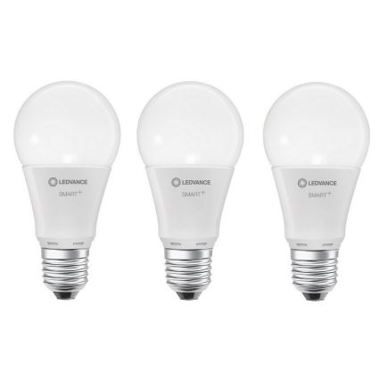 3x LED-pære dæmpbar RGBW-farver SMART+ E27/9,5W/230V 2700K-6500K Wi-Fi - Ledvance