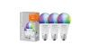3x LED-pære dæmpbar RGBW-farver SMART+ E27/9W/230V 2700K-6500K Wi-Fi - Ledvance