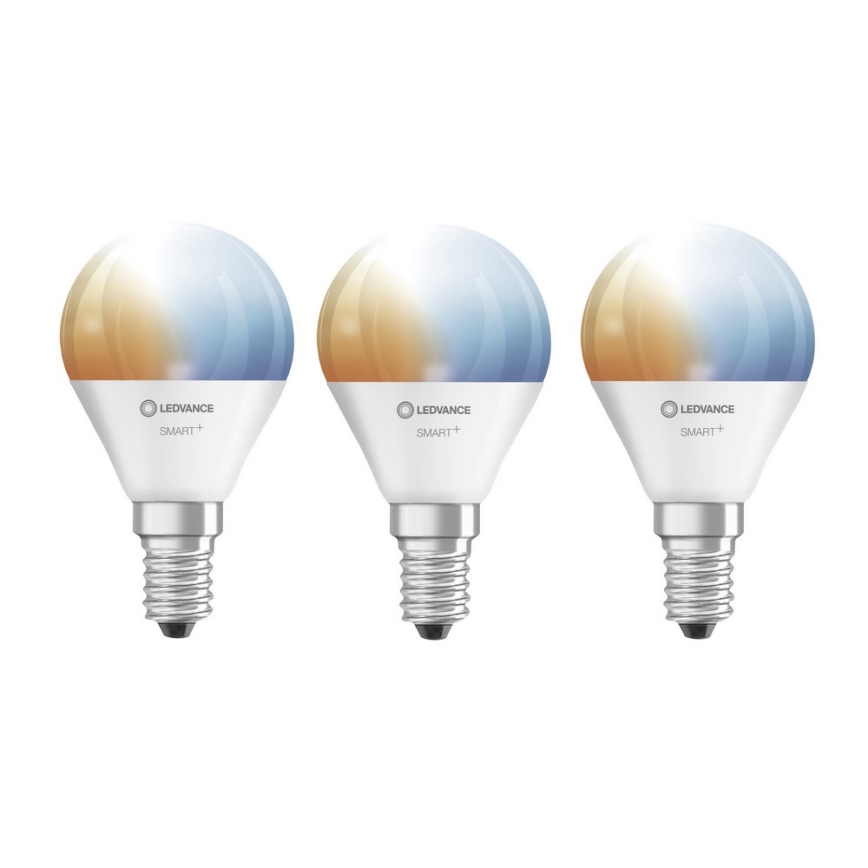 3x LED-pære dæmpbar SMART+ E14/5W/230V 2700K-6500K Wi-Fi - Ledvance