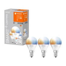 3x LED-pære dæmpbar SMART+ E14/5W/230V 2700K-6500K Wi-Fi - Ledvance