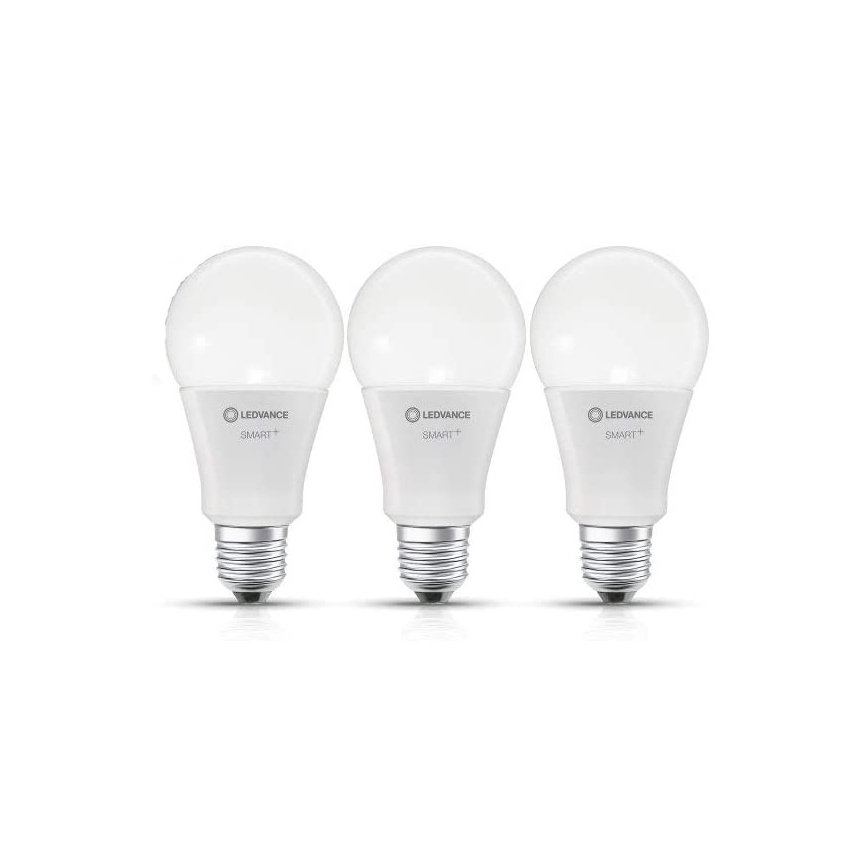 3x LED-pære dæmpbar SMART+ E27/14W/230V 2700K-6500K Wi-Fi - Ledvance