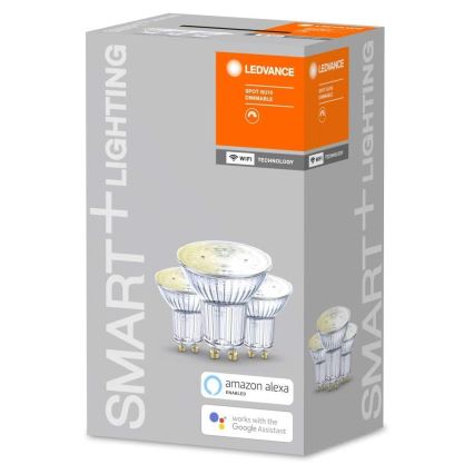 3x LED-pære dæmpbar SMART+ GU10/5W/230V 2700K Wi-Fi - Ledvance