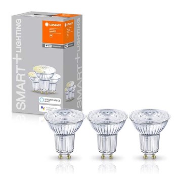 3x LED-pære dæmpbar SMART+ GU10/5W/230V 2700K Wi-Fi - Ledvance