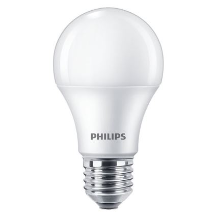 3x LED-pære Philips A60 E27/10W/230V 2700K