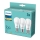 3x LED-pære Philips A60 E27/13W/230V 2700K