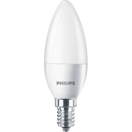 3x LED-pære Philips B35 E14/4W/230V 2700K