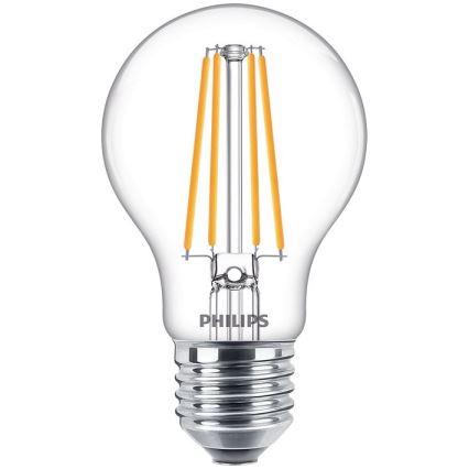 3x LED-pære Philips E27/8,5W/230V 2700K