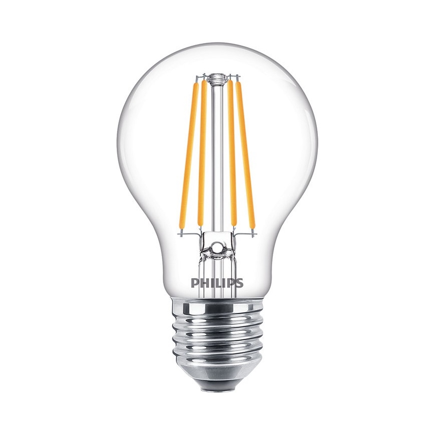 3x LED-pære Philips E27/8,5W/230V 2700K
