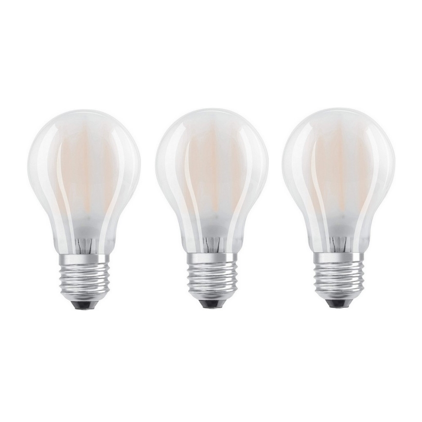 3x LED-pære VINTAGE E27/7W/230V 2700K - Osram